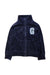 A Navy Lightweight Jackets from Guess in size 2T for girl. (Front View)