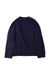 A Navy Buttoned Sweatshirts from COS in size 4T for neutral. (Back View)