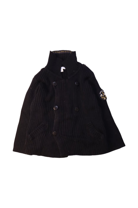 A Black Capes & Ponchos from Jacadi in size 3T for girl. (Front View)