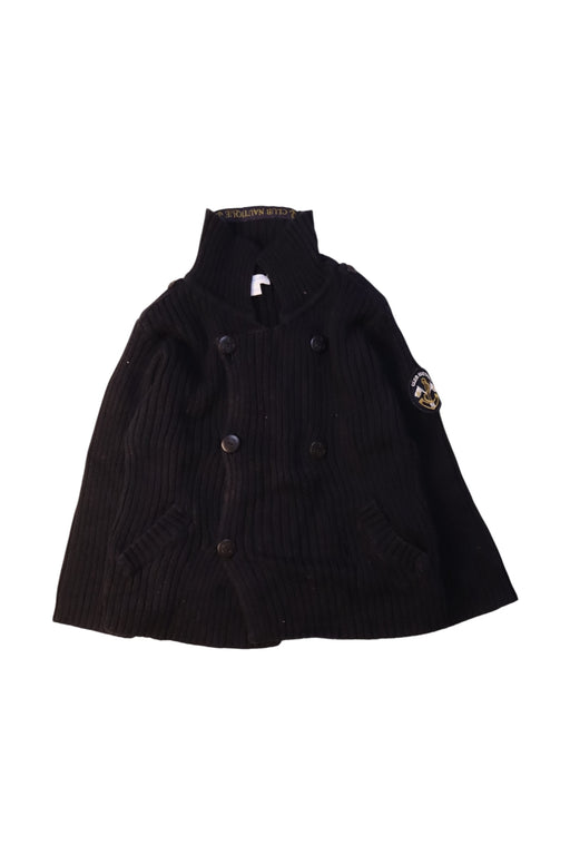 A Black Capes & Ponchos from Jacadi in size 3T for girl. (Front View)