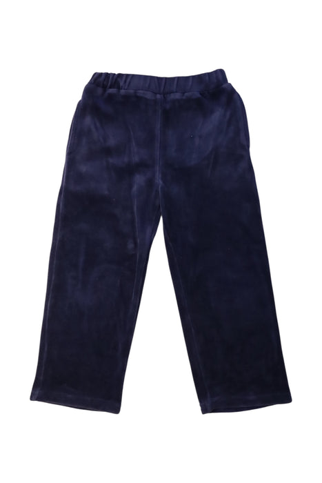 A Navy Casual Pants from Juicy Couture in size 6T for girl. (Front View)
