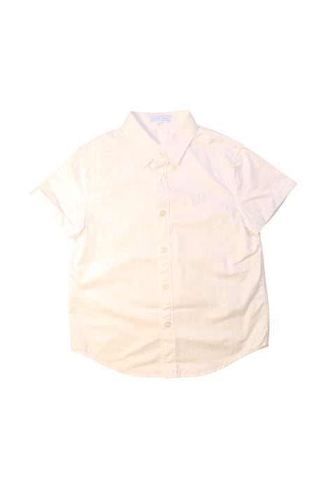 A Ivory Short Sleeve Shirts from Nicholas & Bears in size 8Y for girl. (Front View)