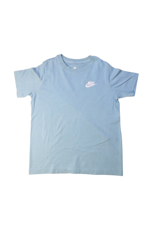 A Blue Short Sleeve T Shirts from Nike in size 8Y for girl. (Front View)