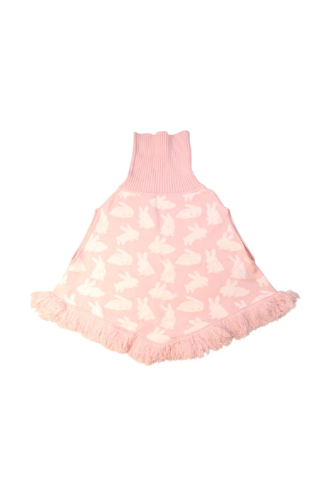A Pink Capes & Ponchos from Seed in size 6T for girl. (Front View)