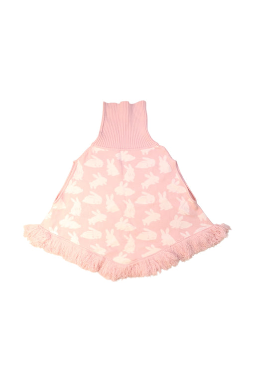 A Pink Capes & Ponchos from Seed in size 6T for girl. (Front View)