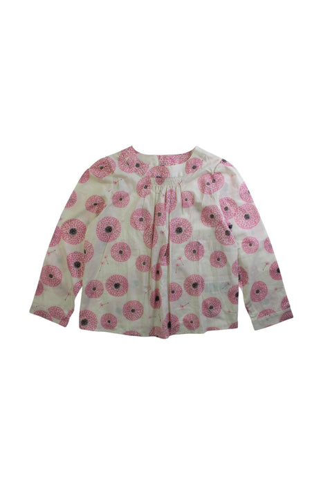 A White Long Sleeve Tops from Bonpoint in size 8Y for girl. (Front View)