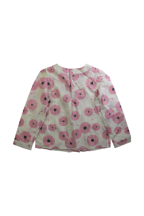 A White Long Sleeve Tops from Bonpoint in size 8Y for girl. (Back View)