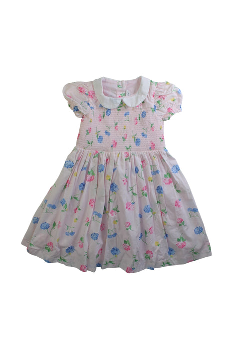 A Multicolour Short Sleeve Dresses from Janie & Jack in size 3T for girl. (Front View)