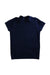A Navy Short Sleeve Shirts from Shanghai Tang in size 2T for girl. (Front View)