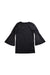 A Black Long Sleeve Tops from Milly Minis in size 4T for girl. (Back View)