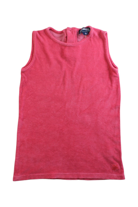 A Red Cover Ups from Vilebrequin in size 4T for girl. (Front View)