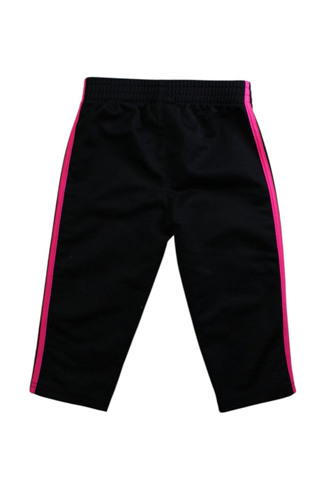 A Black Active Pants from Adidas in size 12-18M for girl. (Back View)