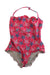 A Pink Swimsuits from Sunuva in size 2T for girl. (Front View)