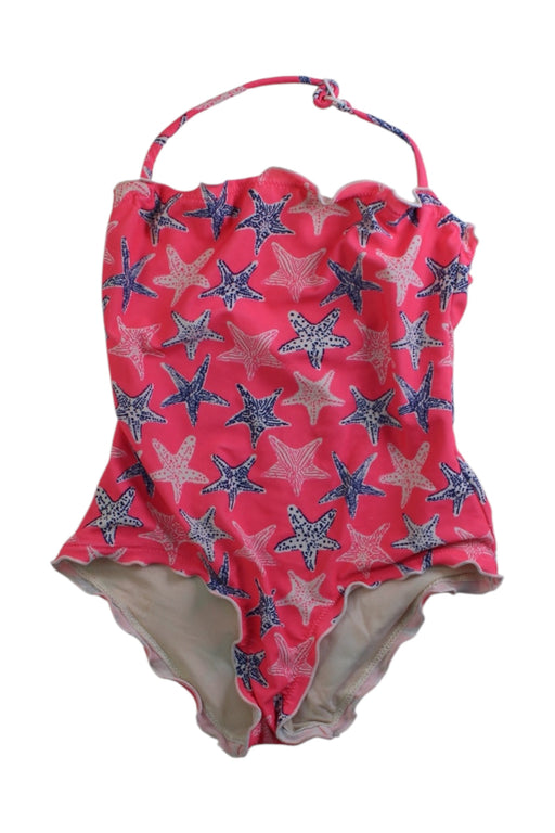 A Pink Swimsuits from Sunuva in size 2T for girl. (Front View)