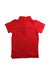 A Red Short Sleeve Polos from Shanghai Tang in size 4T for girl. (Back View)