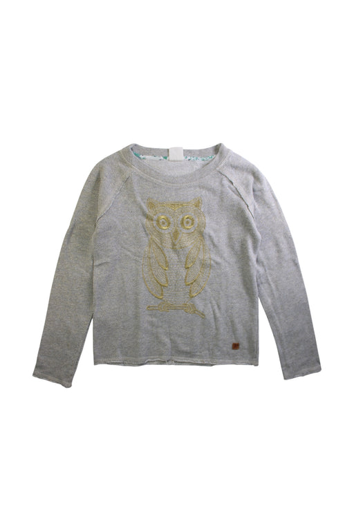 A Grey Crewneck Sweatshirts from American Outfitters in size 10Y for girl. (Front View)