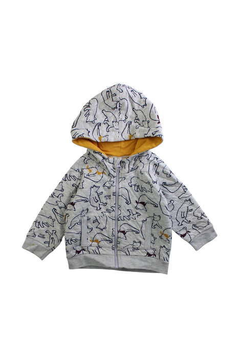 A Multicolour Zippered Sweatshirts from Petit Bateau in size 6-12M for boy. (Front View)