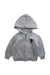 A Grey Zippered Sweatshirts from Ralph Lauren in size 6-12M for boy. (Front View)