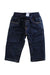 A Navy Jeans from Petit Bateau in size 6-12M for boy. (Front View)