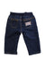 A Navy Jeans from Petit Bateau in size 6-12M for boy. (Back View)