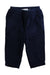 A Navy Casual Pants from The Little White Company in size 6-12M for boy. (Front View)