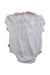 A White Sleeveless Bodysuits from Jojo Maman Bébé in size 3-6M for girl. (Back View)