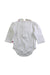 A White Long Sleeve Bodysuits from Jojo Maman Bébé in size 3-6M for girl. (Back View)