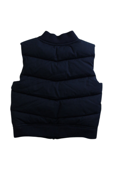 A Navy Outerwear Vests from Country Road in size 6-12M for boy. (Back View)