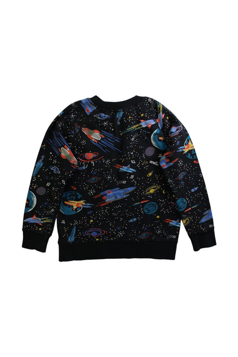A Multicolour Crewneck Sweatshirts from Hanna Andersson in size 5T for boy. (Back View)