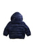 A Navy Puffer/Quilted Jackets from Tommy Hilfiger in size 12-18M for boy. (Back View)