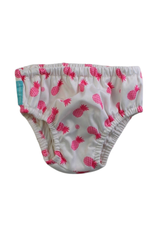 A Pink Swim Diapers from Charlie Banana in size 6-12M for girl. (Front View)