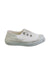 A White Sneakers from Hampton Classics in size 18-24M for boy. (Front View)