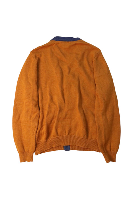 A Orange Cardigans from Cyrillus in size 8Y for girl. (Back View)