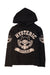 A Black Hooded Sweatshirts from Hysteric Mini in size 7Y for girl. (Front View)