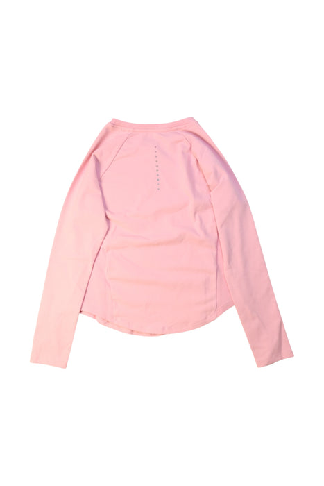 A Pink Rash Guards from Moody Tiger in size 6T for girl. (Back View)