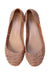 A Peach Flats from Mini Melissa in size 7Y for girl. (Back View)