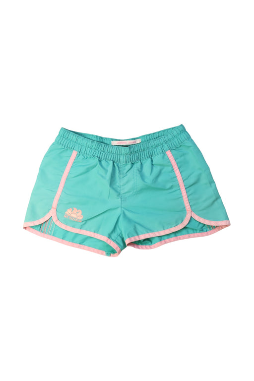 A Teal Swim Shorts from Sundek in size 8Y for girl. (Front View)