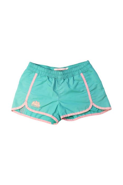 A Teal Swim Shorts from Sundek in size 8Y for girl. (Front View)