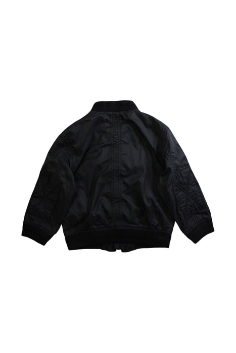 A Black Lightweight Jackets from Polo Ralph Lauren in size 2T for boy. (Back View)