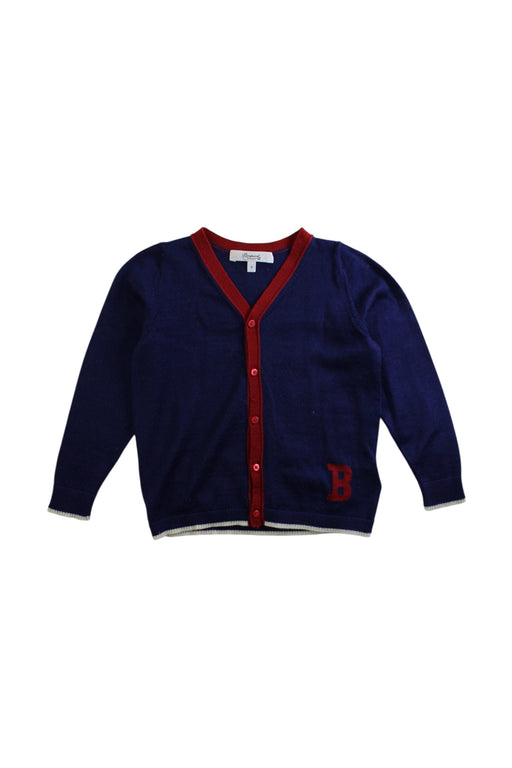 A Navy Cardigans from Bonpoint in size 3T for boy. (Front View)