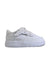 A White Sneakers from Nike in size 18-24M for boy. (Front View)