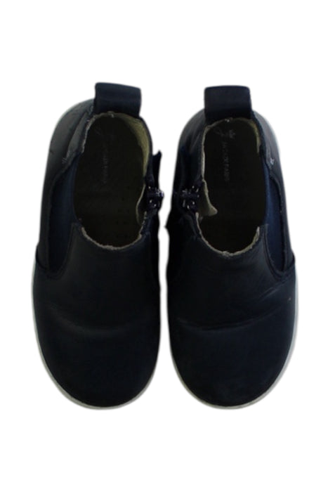 A Black Sneakers from Jacadi in size 3T for boy. (Back View)