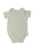 A Green Short Sleeve Bodysuits from Mori in size 12-18M for girl. (Back View)