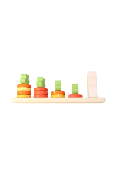 A Multicolour Wooden Toys from Tender Leaf in size O/S for neutral. (Back View)