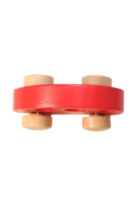 A Red Wooden Toys from Hape in size O/S for neutral. (Front View)