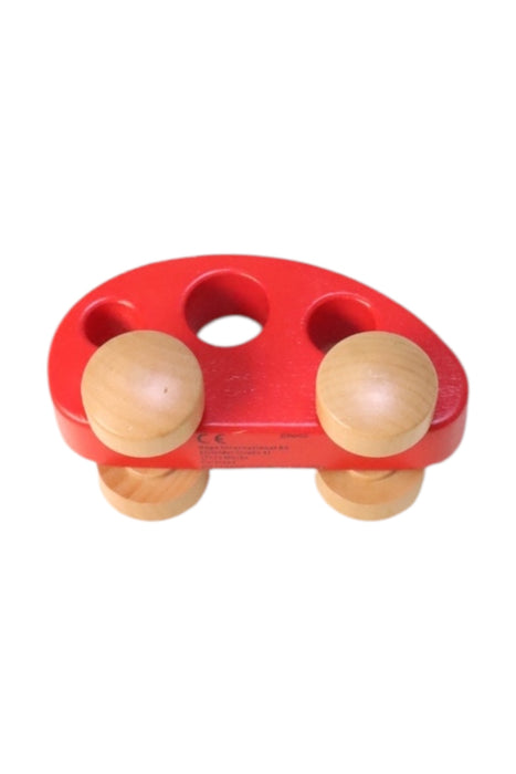 A Red Wooden Toys from Hape in size O/S for neutral. (Back View)