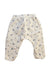 A White Casual Pants from Petit Bateau in size 3-6M for neutral. (Back View)