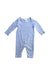 A Blue Onesies from The Little White Company in size 0-3M for boy. (Front View)