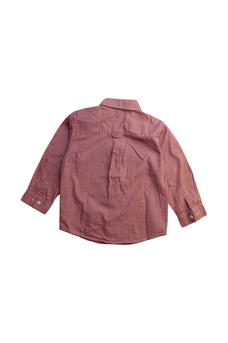 A Orange Long Sleeve Shirts from Janie & Jack in size 3T for boy. (Back View)