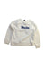 A White Crewneck Sweatshirts from Janie & Jack in size 4T for boy. (Front View)